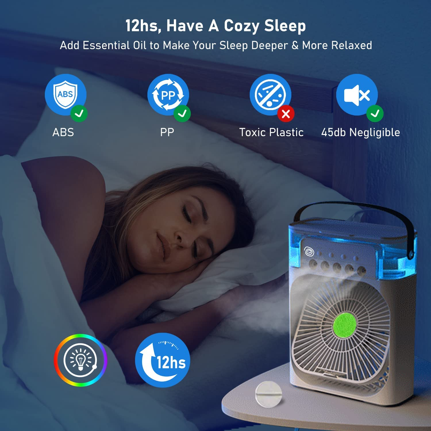 Portable Air Conditioner Fan Mini Ac