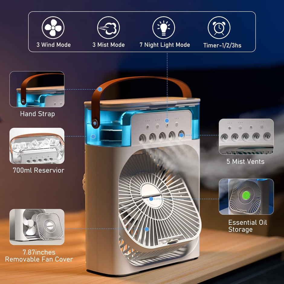 Portable Air Conditioner Fan Mini Ac