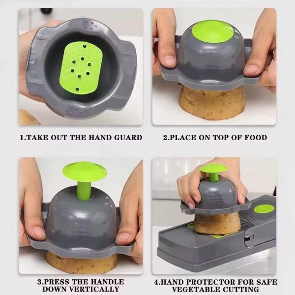 16 In1 Mandoline Slicer Veggie Food Chopper Vegetable Cutter,Kitchen Tool