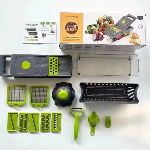 16 In1 Mandoline Slicer Veggie Food Chopper Vegetable Cutter,Kitchen Tool