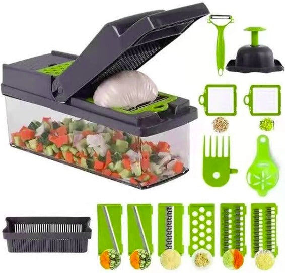 16 In1 Mandoline Slicer Veggie Food Chopper Vegetable Cutter,Kitchen Tool